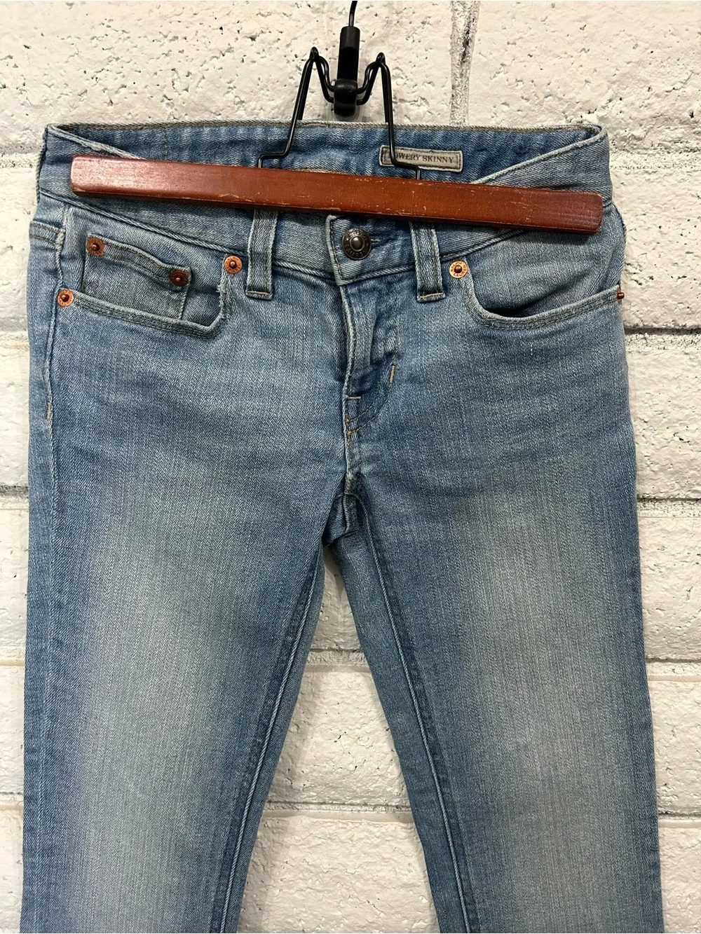 Ralph‎ Lauren Girls Light Blue Skinny Jeans
